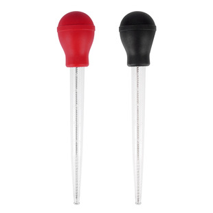 Plastic sauce syringe Turkey needle seasoning tool barbecue seasoning silicone pump head