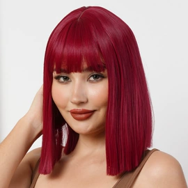 假发马尾;假发长卷发;长直发假发