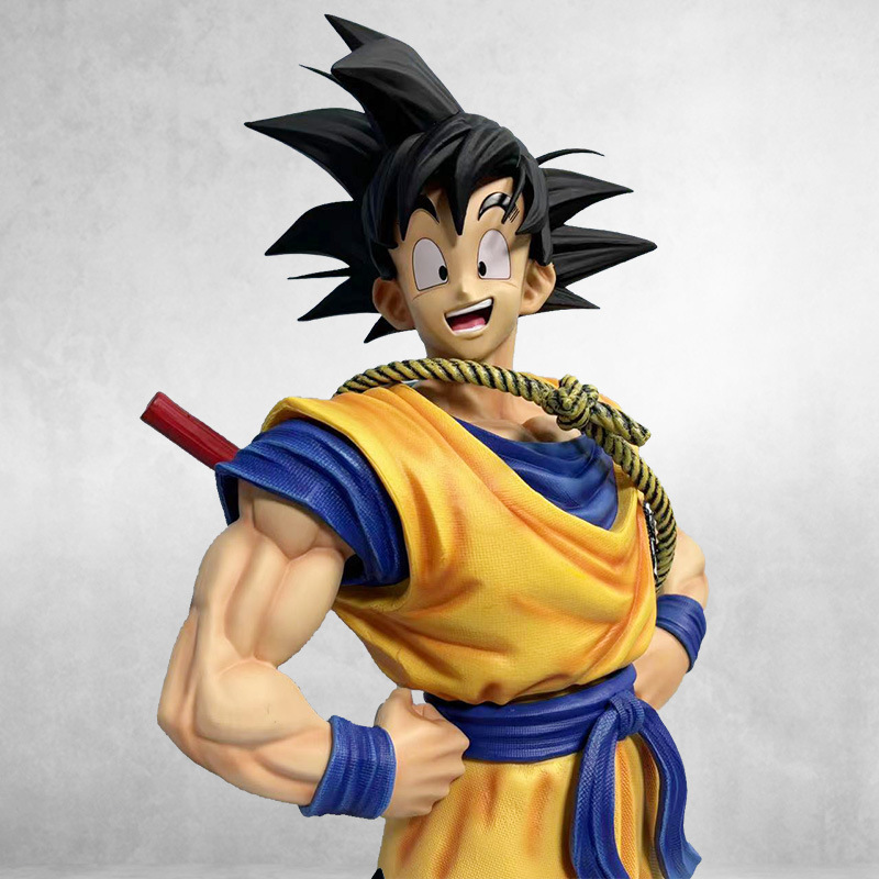 Siete bolas de dragón 70CM fantasía Goku mano super Saiyan estatua de Sun Da-sheng adornos super grandes regalos modelo