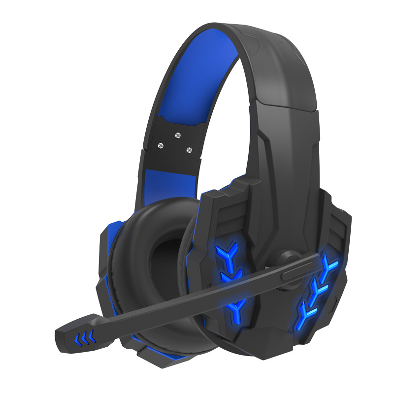 Estricta selección de auriculares G6000 auriculares RGB luminoso computadora portátil de juegos por cable auriculares auriculares en stock