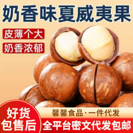 代发夏威夷果奶香味坚果干果零食 散装批发奶油夏威夷果