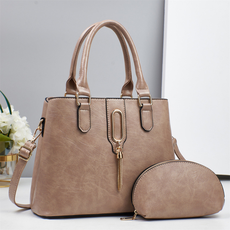 Dos paquetes de bolsos para niños, bolsos para mujeres, bolsos para mujeres, bolsos de hombro, bolsos para mujeres, temperamento versátil, bolsos de mano coreanos