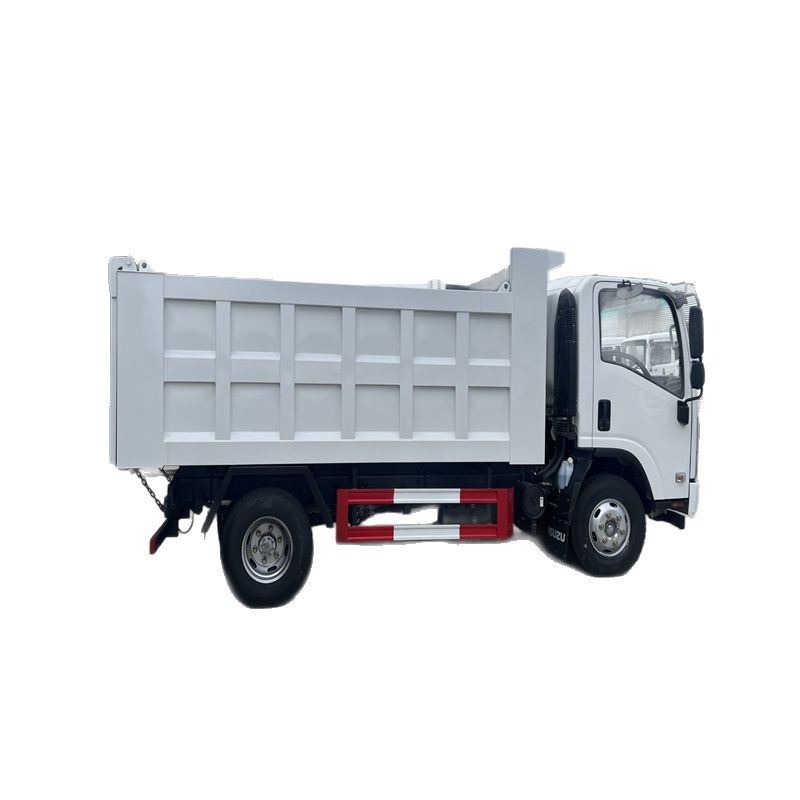 Isuzu 3-Ton Engineering Vehicle Dump Truck 6-Square Dump Transport Truck Isuzu Double-Row Truck Export Right-Hand Drive