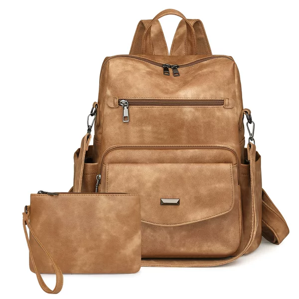 Cross-border New High-end Sense Backpack Women's 2025 Fashion Bag Backpack Large Capacity Bag Wholesale