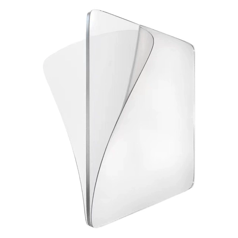 Бесшовная прозрачная Двухсторонняя клейкая наклейка для двери туалета, задняя неперфорированная Двухсторонняя клейкая наклейка для внутренней стены