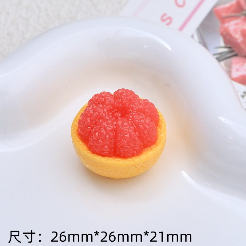 3 차원 시뮬레이션 과일-자몽