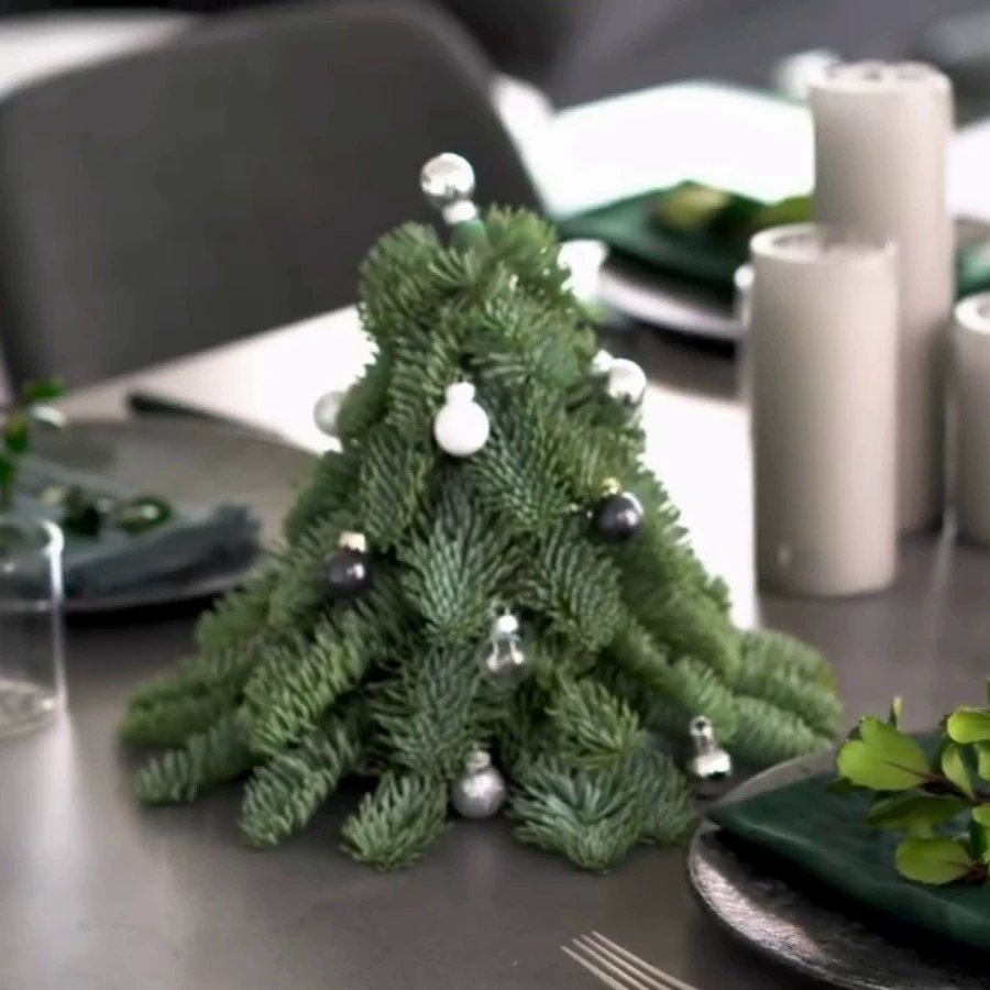 Импортная конусообразная Цветочная грязь Othseus Рождественская елка DIY основа Рождественские украшения цветок Грязь Маленький Размер 24 см