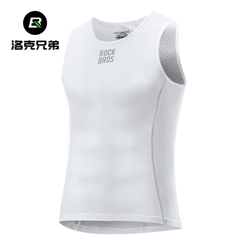 Locke Brothers Sweater Men's Quick-drying Breathable Vest Base Top Sleeveless Road Bike Riding Suit Summer