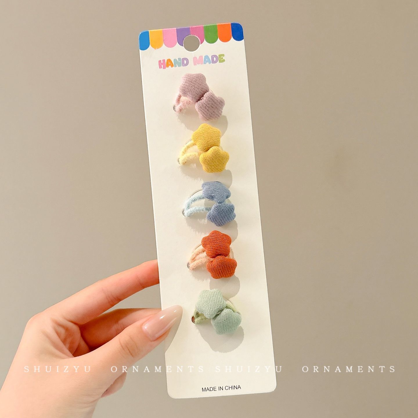 Papá Noel correa de goma para niños navideños vestido de cabello jardín de infantes bebé anillo de cabello de Navidad atmósfera accesorios