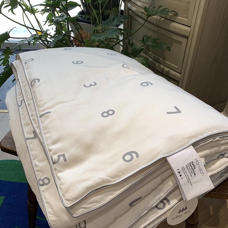 Tencel cotton summer cool quilt digital cherry print naked sleeping cool quilt summer thin quilt air conditioning quilt spring and autumn quilt
