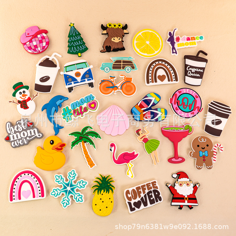 bogg beach bag christmas halloween ocean gough ball volleyball coffee bogg bag accessories hole bag decoration buckle