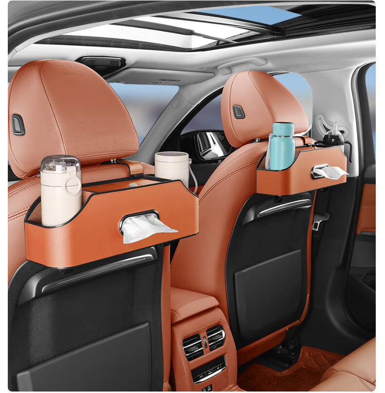 Cross-Border Hot-Selling Multifunctional Seat Back Storage Box Car Storage Box Hanging Bag Car Seat Back Storage Box In-Car
