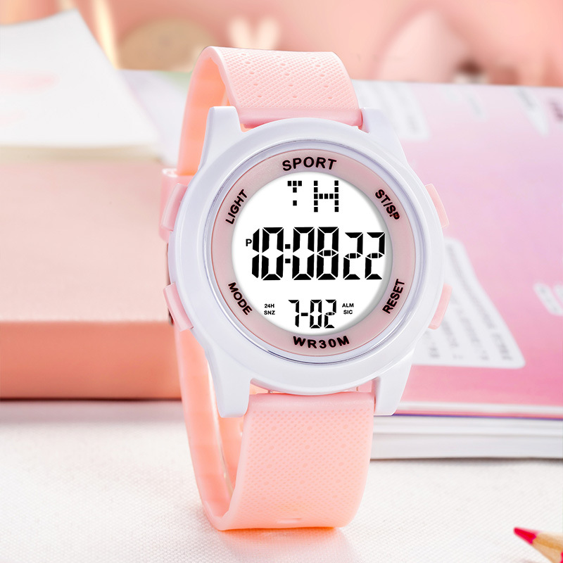 Reloj electrónico de moda juvenil de deportes cronógrafo al aire libre nocturna multifuncional relojes electrónicos fabricantes mayoristas