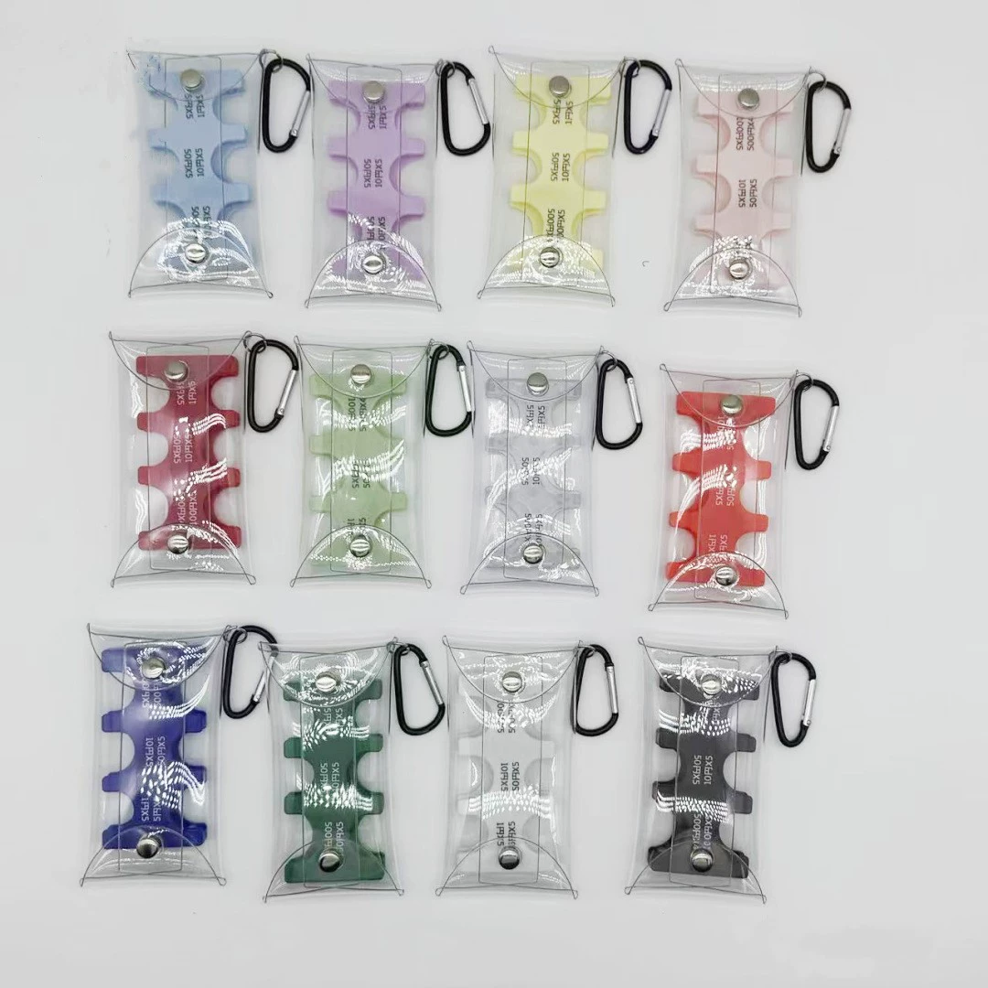 Японский монетный зажим для монет сумка для хранения сумка для хранения портативная небольшая сумка для классификации японских монет кошелек для путешествий ПВХ прозрачная карта сумка