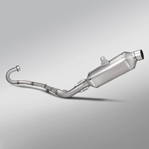 Crf300L paslanmayan polad bölünmüş ön və arxa səsboğucu dəsti 2021-2023