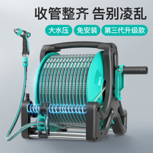 Car Wash Water Gun Household High-Pressure Booster Floor Washing Watering Flower 4-Point Water Pipe Hose Connected to the Faucet