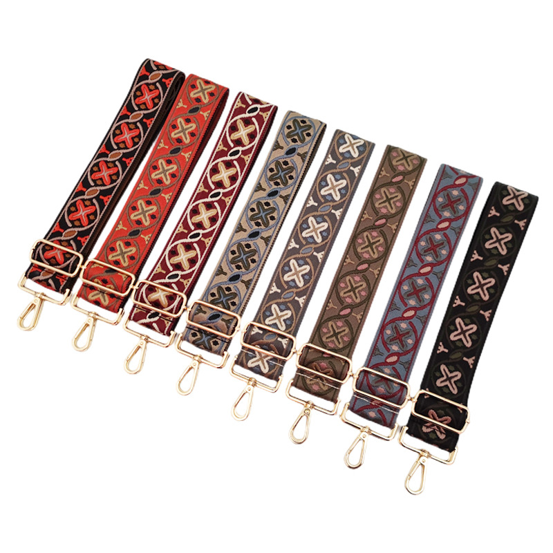 All Seasons Polyester Cotton Flower Bag Strap display picture 1