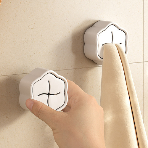 Internet celebrity towel rack bathroom punch-free bathroom storage rack rag hanging rod wash towel storage plug towel hook