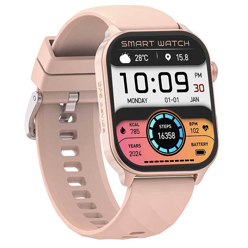 2025 Men's and Women's Gps Smart Watch Dynamic Heart Rate 10m Waterproof Sports Watch Compass Voice Assistant