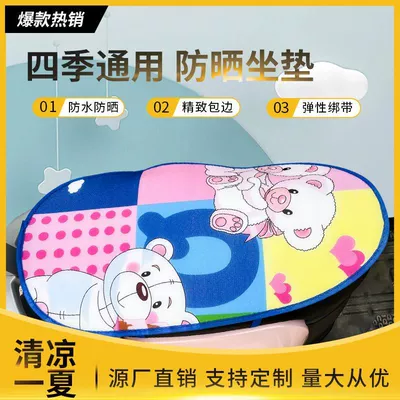 Electric Car Sun-proof Cushion: Electric car cushion