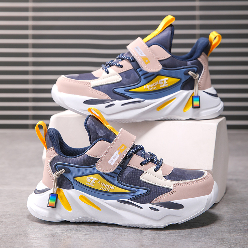 1876 Niños de la Universidad de China Zapatos casuales para estudiantes de primaria Zapatos para niños Calzado deportivo casual para niñas Calzado para niños Calzado deportivo para niños