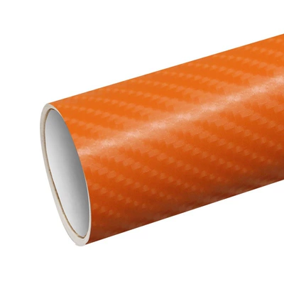 Sticker Three-Dimensional Car Body Modification – Automotive Film - 15228m-4d-carbon-fiber-orange