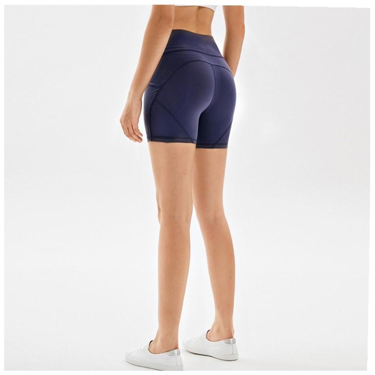 Yoga shorts female height belt tight poc