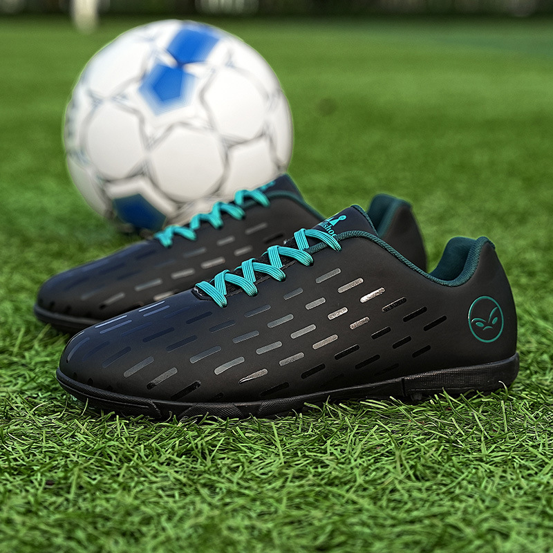2023 nuevos zapatos de fútbol para adultos para niños uñas rotas tf entrenamiento juvenil para niños niñas estudiantes de escuela primaria entrenamiento de velcro