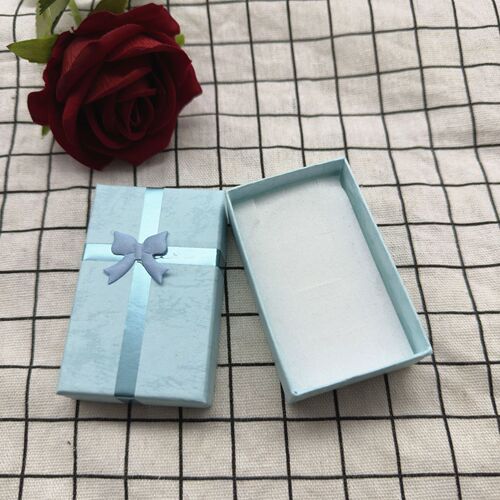 Factory direct sales 5*8 knot ring earrings bracelet packaging box gift box jewelry box jewelry box necklace box