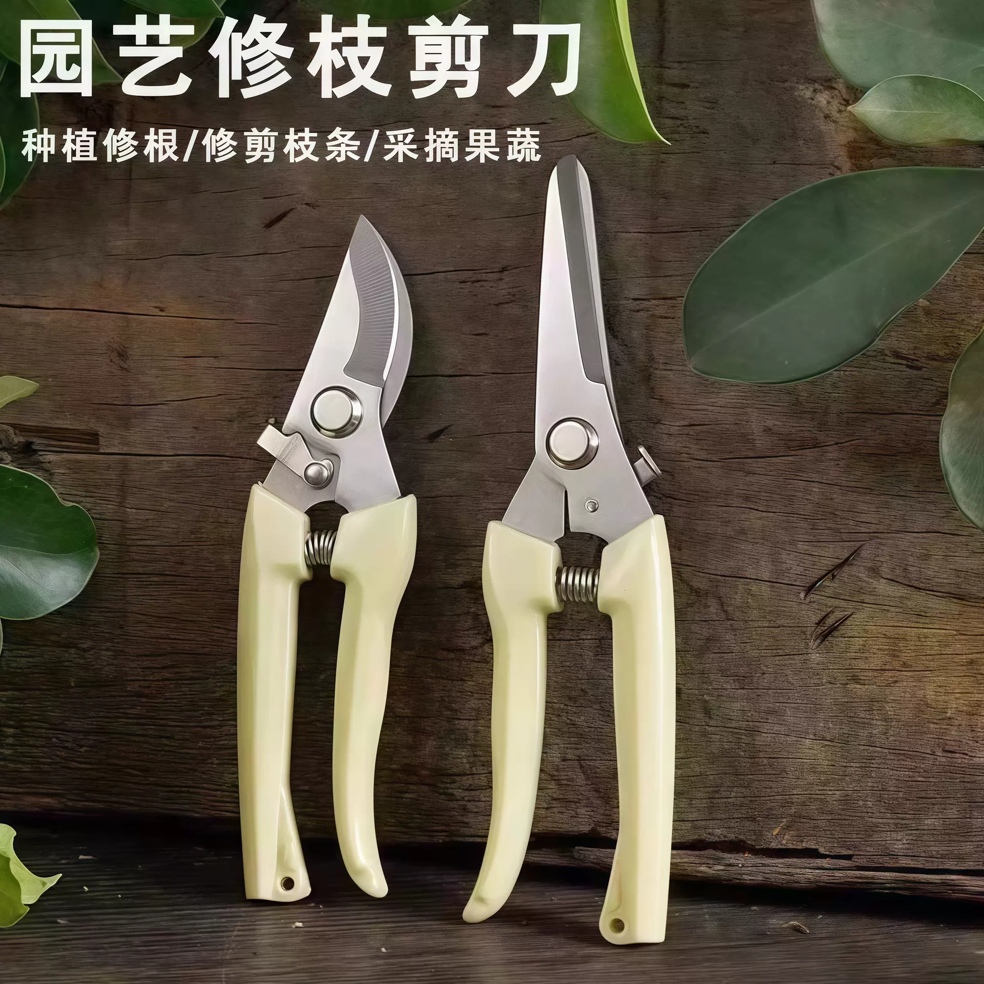 树枝剪刀专用花剪园艺园林修枝剪刀嫁接强力采摘省力修果树粗枝剪