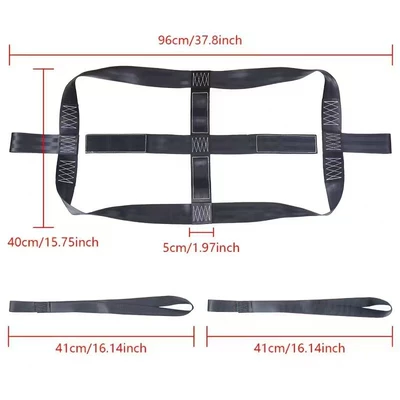 Trailer rope/net/strap motorcycle transport fixing strap