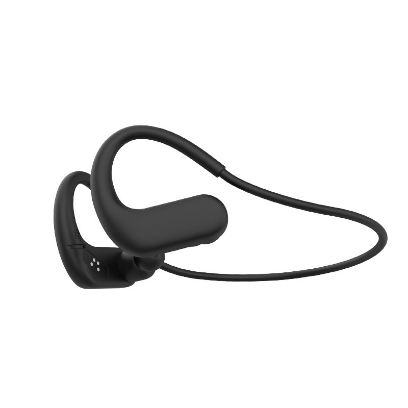 骨伝導 Bluetooth ヘッドセット ワイヤレス インイヤー 新しいブラック テクノロジーには 8G メモリが内蔵されており、超長持ちするイヤーフック ヘッドセット|undefined