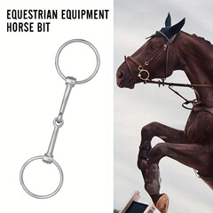 馬用口輪O型馬口輪、馬の口を傷つけない、馬用噛み止め、馬用品、乗馬用品、越境EC向けワンピース配送