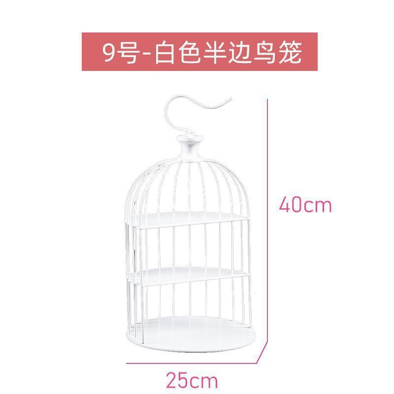 铁艺甜品台摆件蛋糕托盘婚礼小清新白色点心展示架冷餐茶歇摆台|undefined