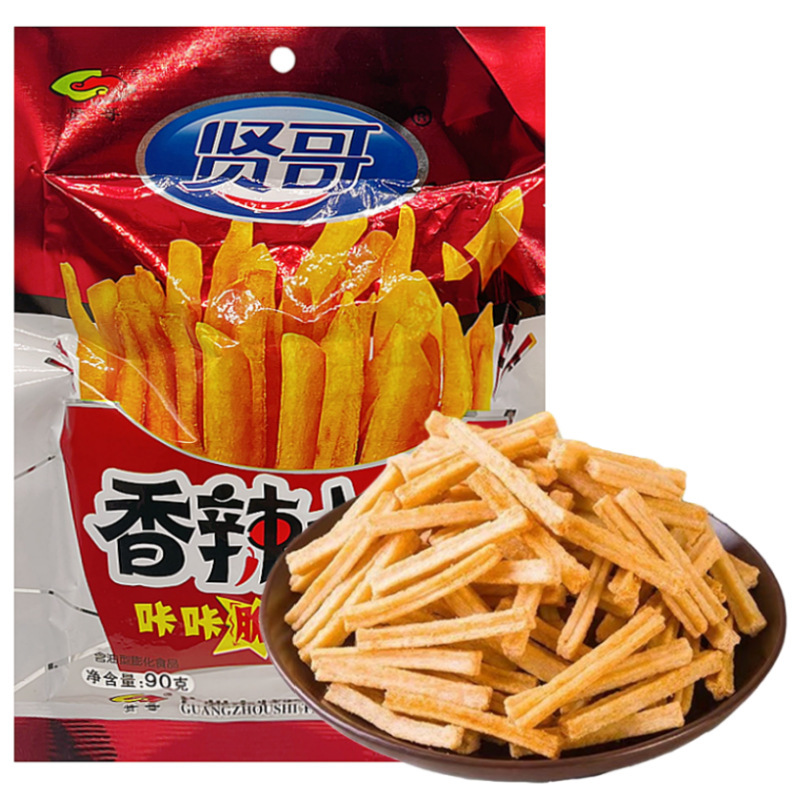 Xiangge スパイシーなストリップ、スパイシーなストリップ、スパイシーな皮のグルテン、小さなクリスプ、露店、カジュアル、懐かしいインターネットの有名人、スパイシーなストリップ、スナック、卸売|undefined