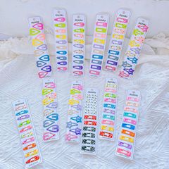 韓国風のかわいい3cmbbクリップ、水滴クリップ、ベビーヘアアクセサリー、インターネットセレブヘアアクセサリー、誕生日ヘアクリップ、前髪ヘアクリップ、卸売