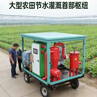 玉米单产全自动智能设备农田施肥过滤移动式水肥一体机施肥神器