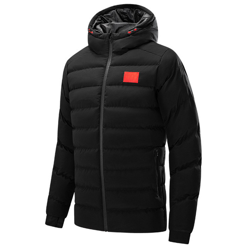 Chinese team down cotton-padded jacket sports short men's winter sports college training thickened warm National coat cotton-padded coat women