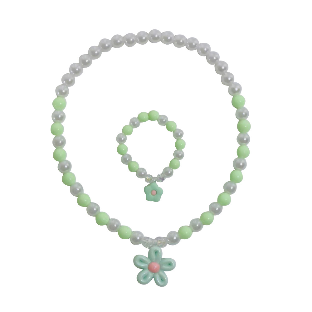 라이트 그린 2피스 OPP백 세트