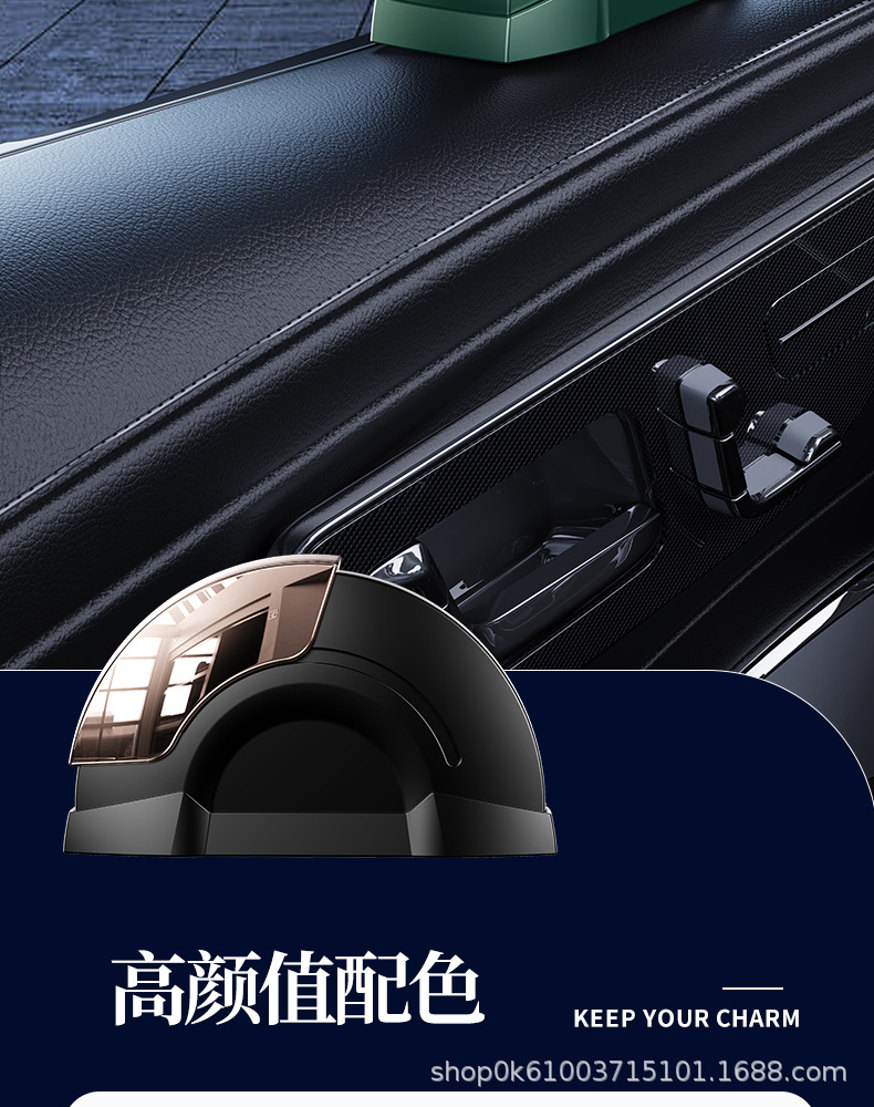 Car Ashtray, Car Door Ashtray, Windproof and Fly Ash-Proof, Metal Liner Ashtray, Creative Home and Car Dual-Use