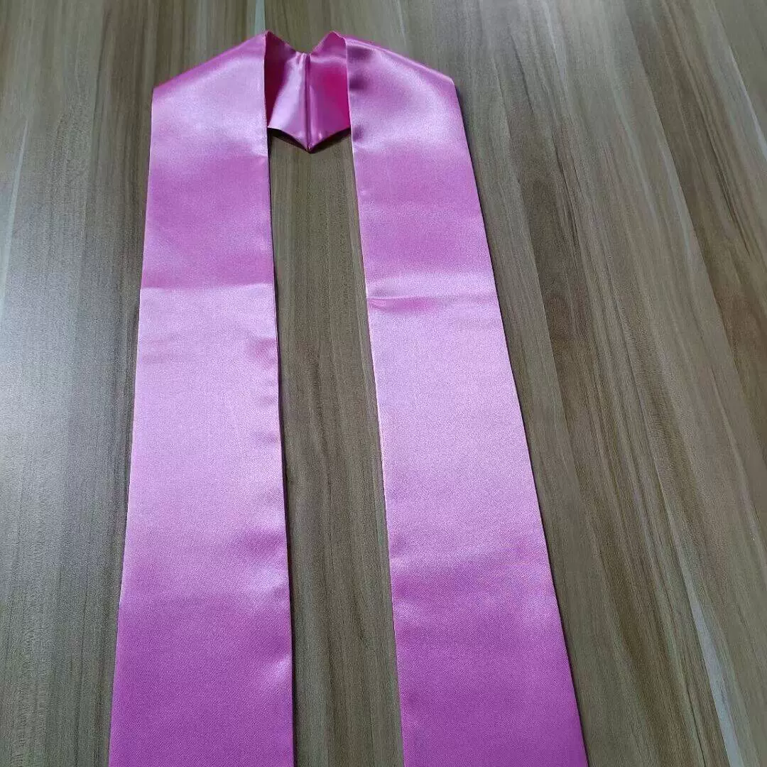 跨境出口亚马逊男女成人儿童通用毕业披肩绶带国外学士服绶带