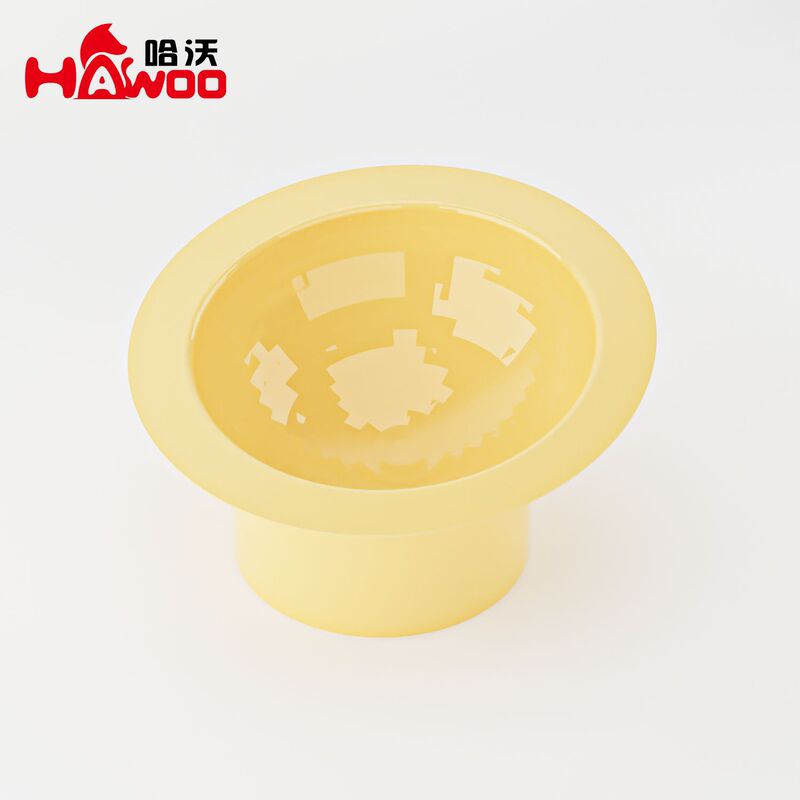 Large Caliber Cat Bowl Neck Protection Oblique Cat Basin Diamond Cut-off High-Foot Bowl Cat Food Basin Pet Water Bowl Dog Bowl Dog Basin