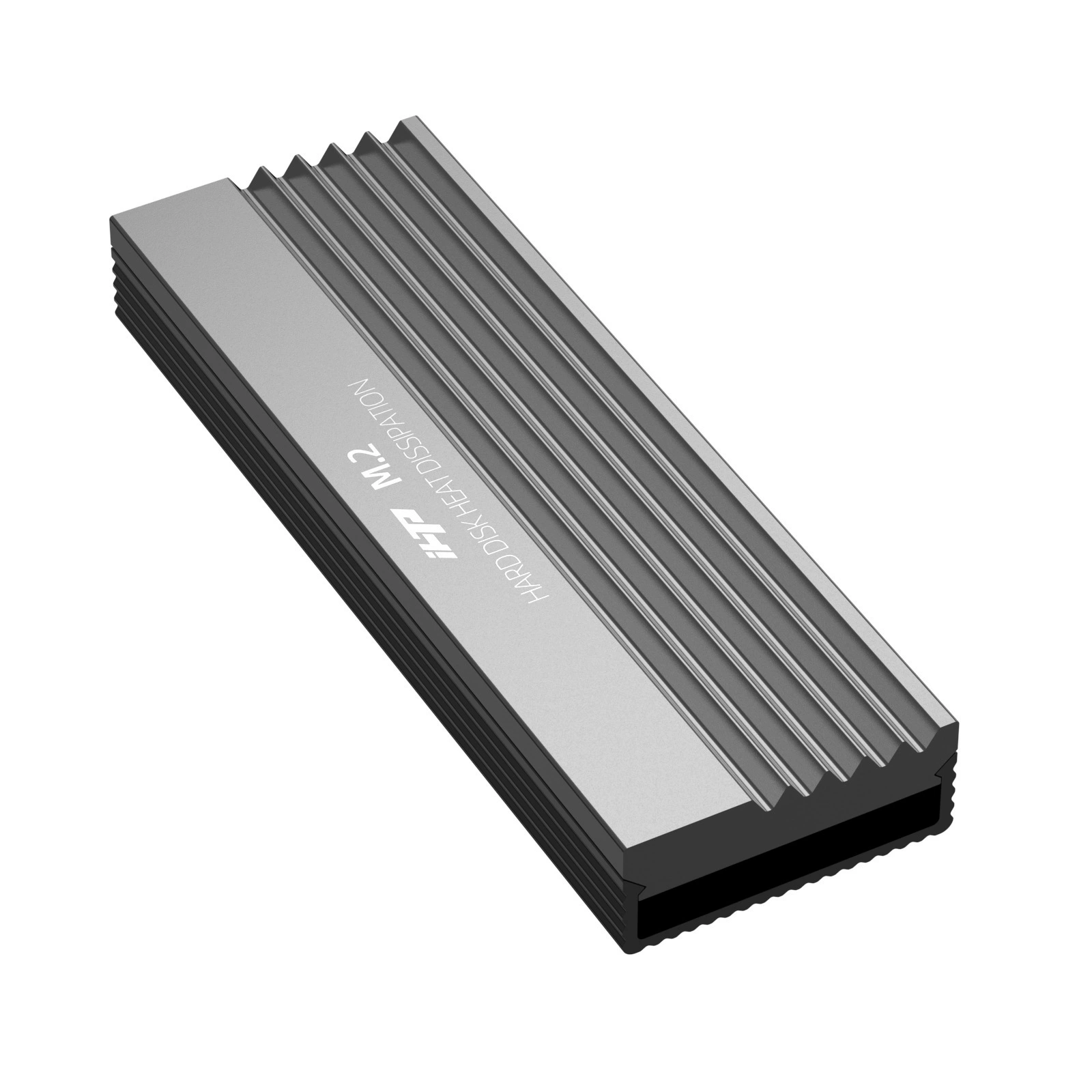 Дисковый радиатор для твердотельного накопителя M.2-01 2280 SSD, радиатор охлаждения расширения, анодированный алюминий, пескоструйная обработка