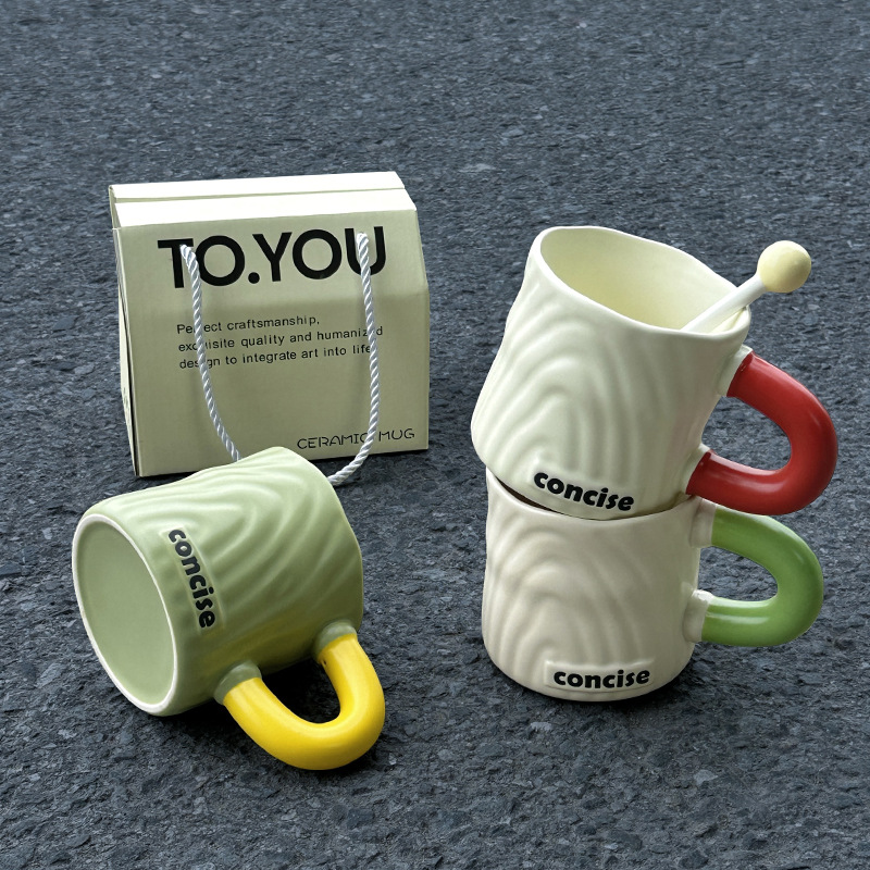 Inglés creativo taza de regalo de regalo de cumpleaños taza de cerámica de oficina taza de agua para el hogar