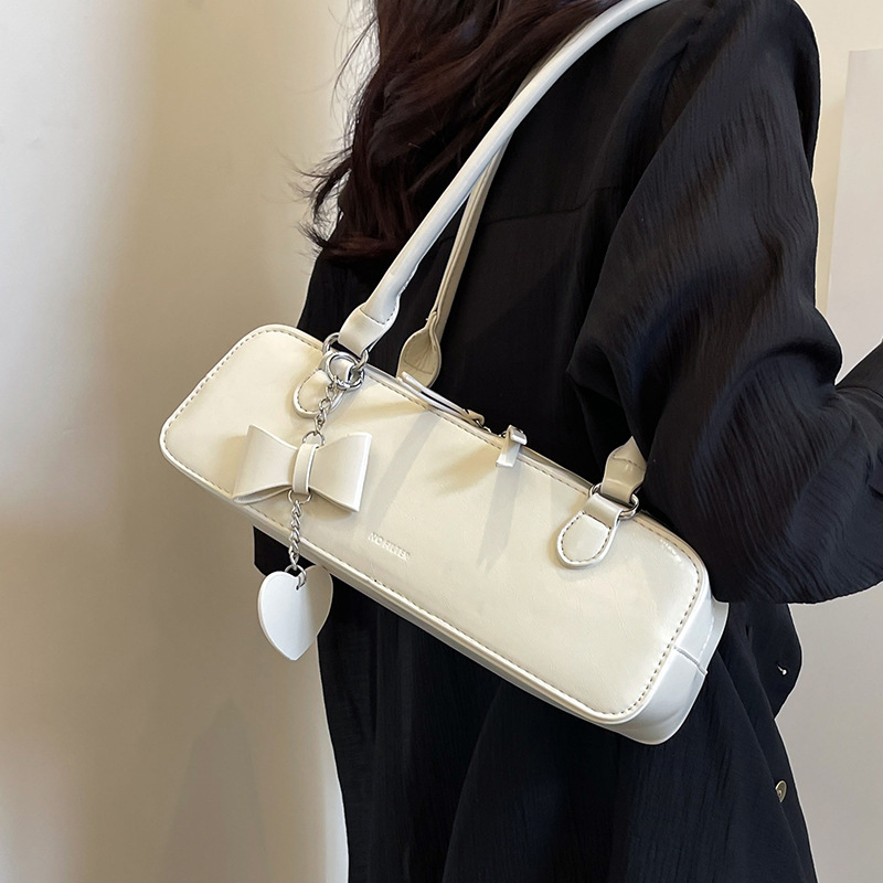 Texture and Western Style Small for Women 2024 New Versatile Single Shoulder Underarm French Niche Design Stick Bag_voghion.com