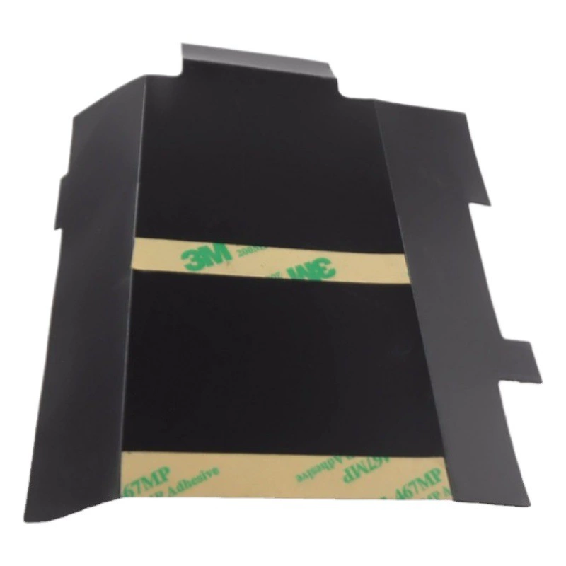 Источник производителя безгалогеновый огнестойкий PC изоляционный лист черный ПВХ затемняющая прокладка CNC тонкая резьба PC термостойкая изоляционная пластина