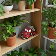 跨境直销树脂小汽车花盆笔筒居家客厅房间桌面装饰品小汽车摆件
