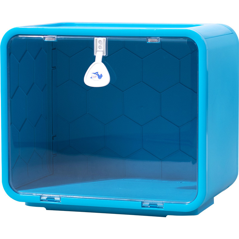 おもちゃ収納ボックスレゴブロック手作りブラインドボックス置物防湿防塵ディスプレイキャビネット折りたたみ可能多目的ボックス|undefined