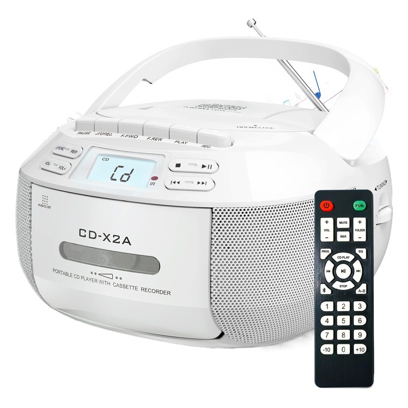 クロスボーダー テープ プレーヤー CD プレーヤー Bluetooth CD プレーヤー ラジオ U ディスク MP3 音楽プレーヤー CD ラジカセ