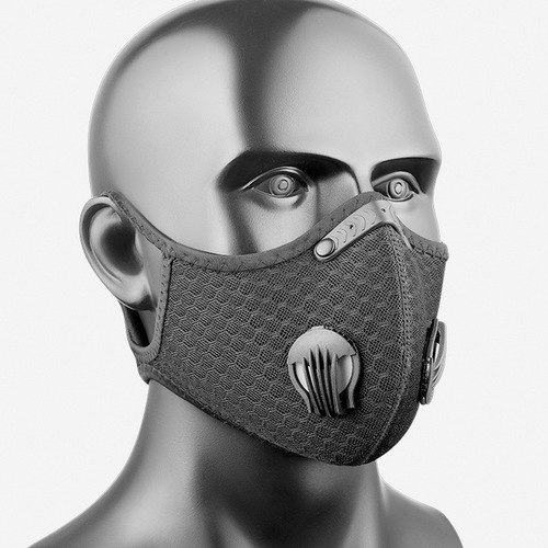 Cross-border best-selling cycling face mask bike mask with activated carbon filter core outdoor sports dust and haze proof breathable